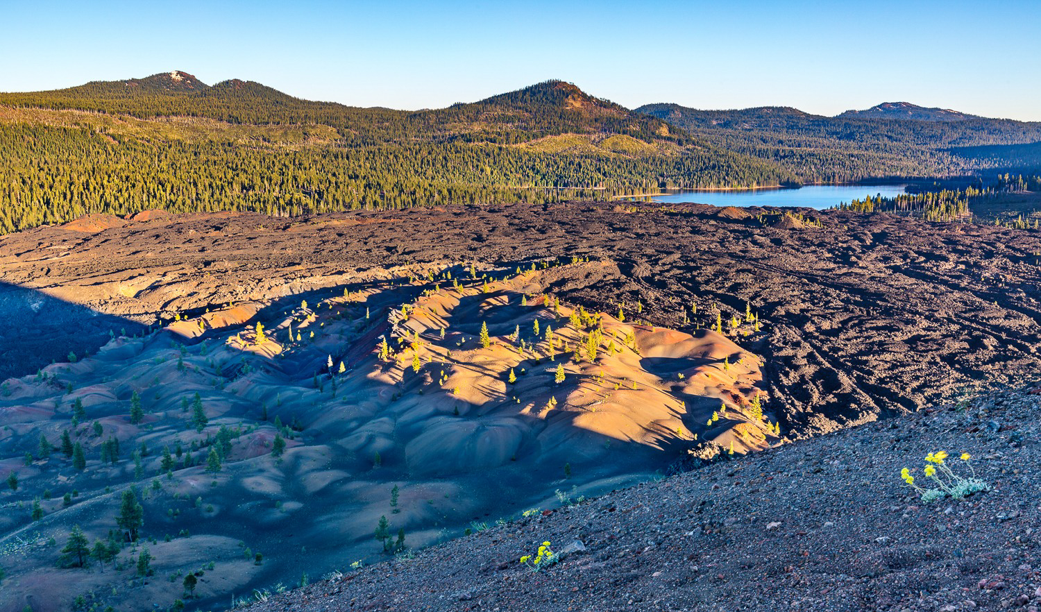 Hot Water” in Lassen Volcanic National Park— Fumaroles, Steaming Ground,  and Boiling Mudpots