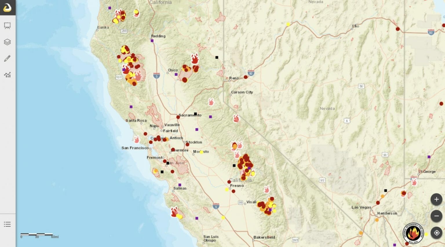 MONITORING CALIFORNIA'S FIRES: BEST ONLINE RESOURCES OF 2020 - Lasting ...