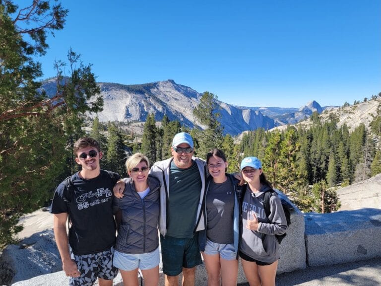 Classic camping day hike