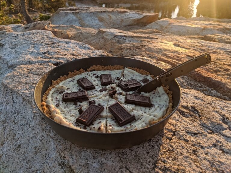 Classic camping dessert