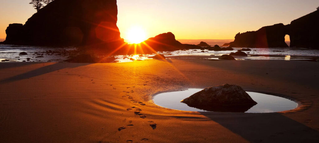 Point of Arches at sunset
