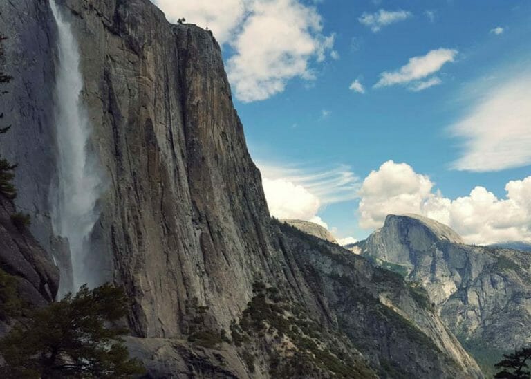 Yosemite waterfall views