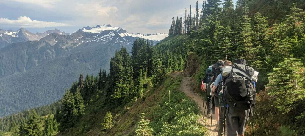 Setting out on a teen summer adventure in Olympic National Park