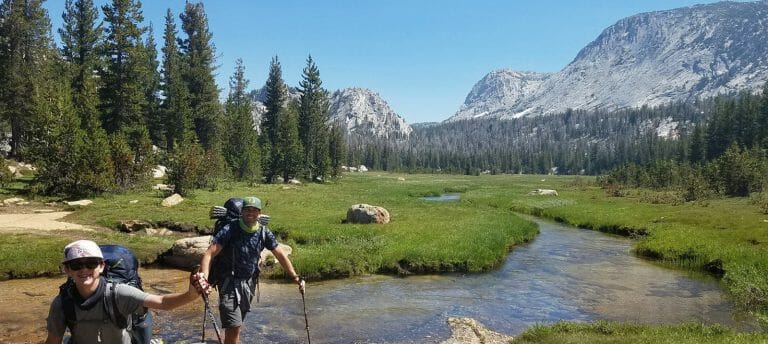 One of our Yosemite backpacking trips from Tuolumne to Half Dome
