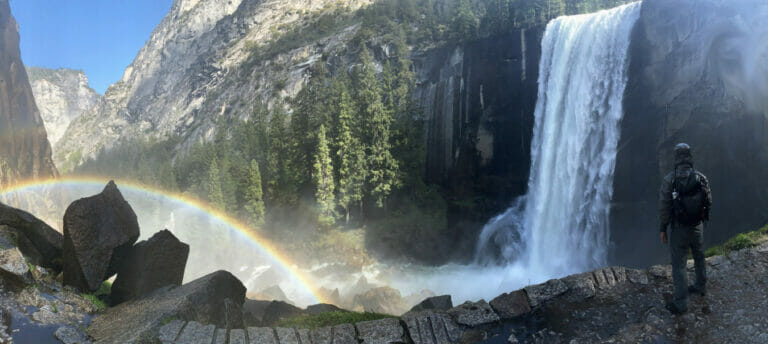 Yosemite Day Hikes along the Mist Trail