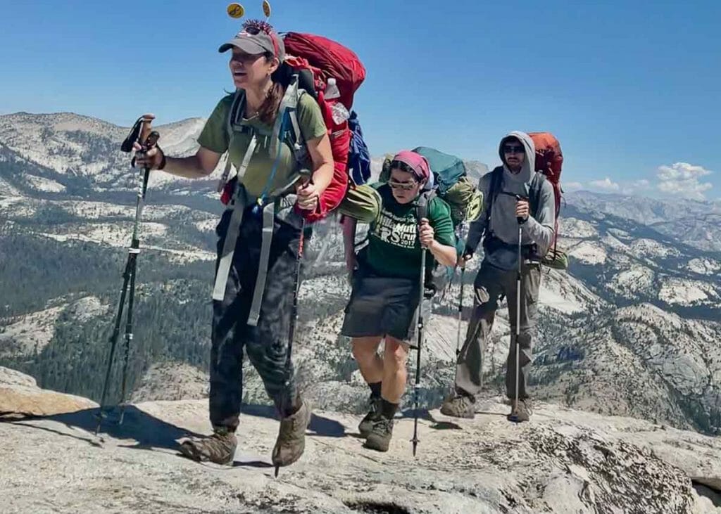 climbing high on our Yosemite guided tours