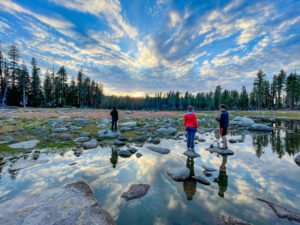 This epic sunset is one of our top 25 Yosemite Summer Camp Highlights from 2022
