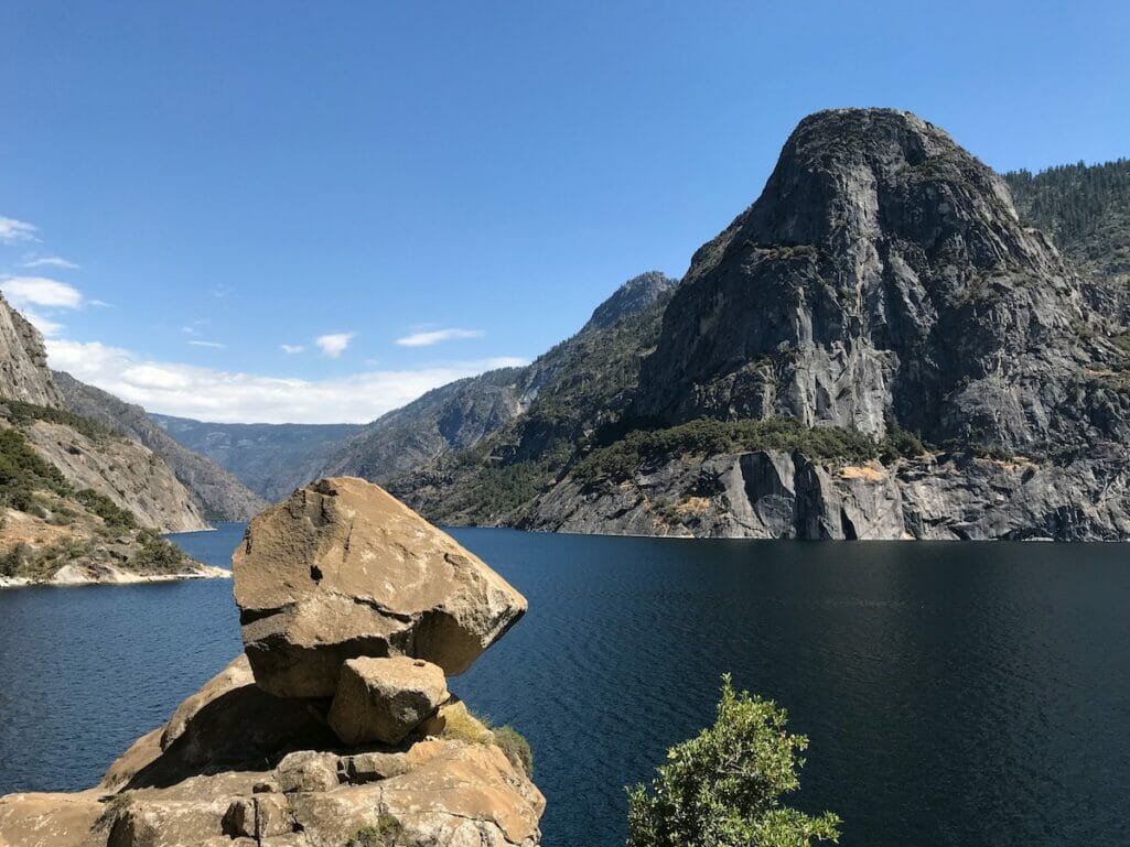 Kolana Rock in Hetch Hetchy in Yosemite