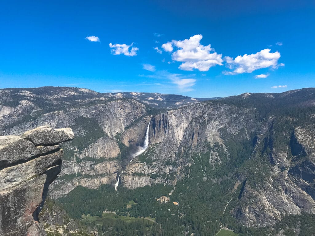 View from Glacier Point on the Theodore Solomons Trail, a great alternative to the John Muir Trail. 