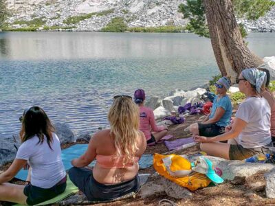 a great spot on our Yosemite Yoga Retreat