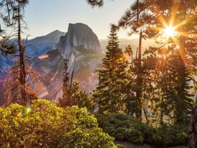 Sunrise on Glacier Point at Yosemite National Park, California